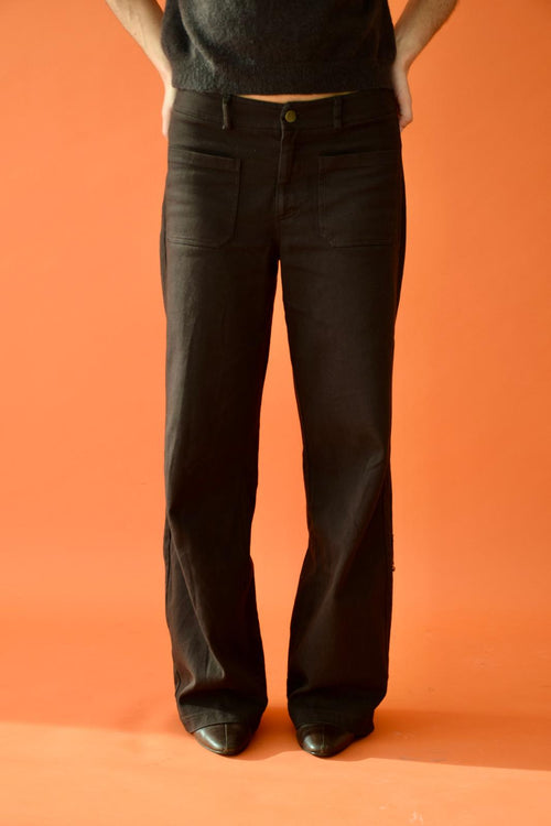 Jean Valeria Marrón Chocolate