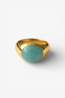 Big Amazonita Ring