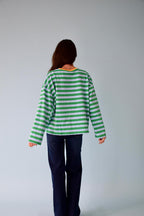 Camiseta Núria Verde Y Azul