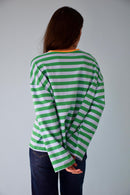 T-Shirt Núria Verde Y Azul