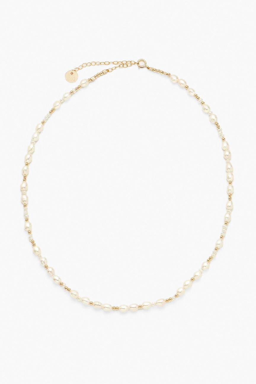 Collier Grain De Riz - Perles De Culture