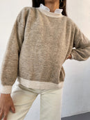 Pull Sofia Beige