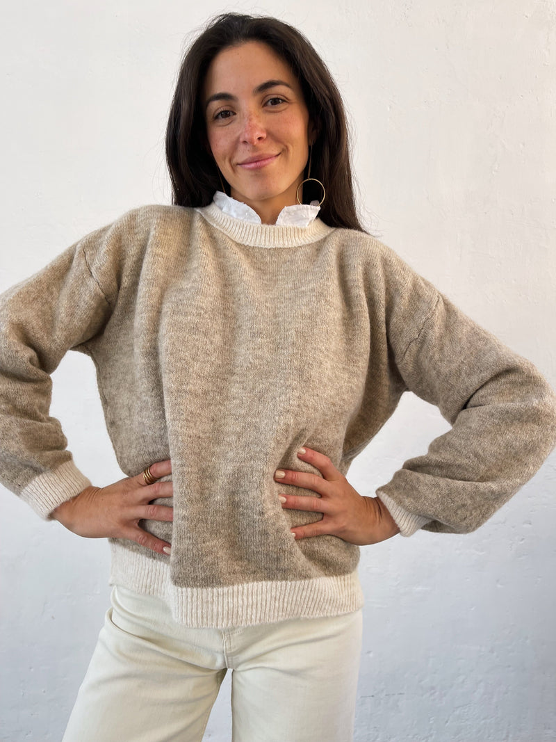 Pull Sofia Beige