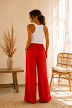 Pantalon Eden - Rouge