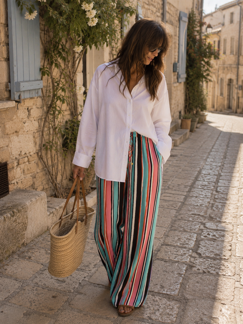Pantalon Napoli - Turquoise