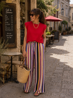 Pantalon Positano - Bleu