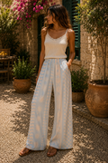 Palmy Pants - Blue