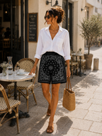 Pantalón corto Bandita - Negro