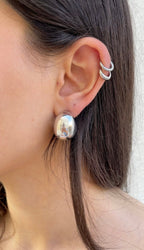 Pendientes de gota voluminosos