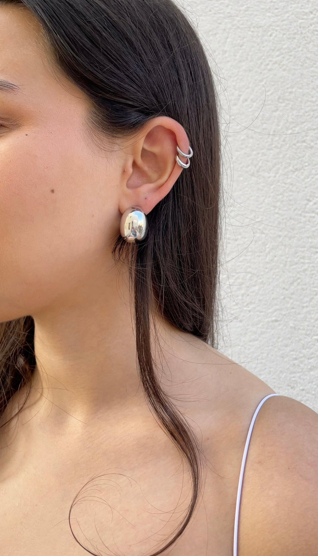 Pendientes de gota voluminosos