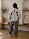Sweat Bisou - Gris