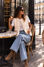 Veste Bb Sherpa - Ecru
