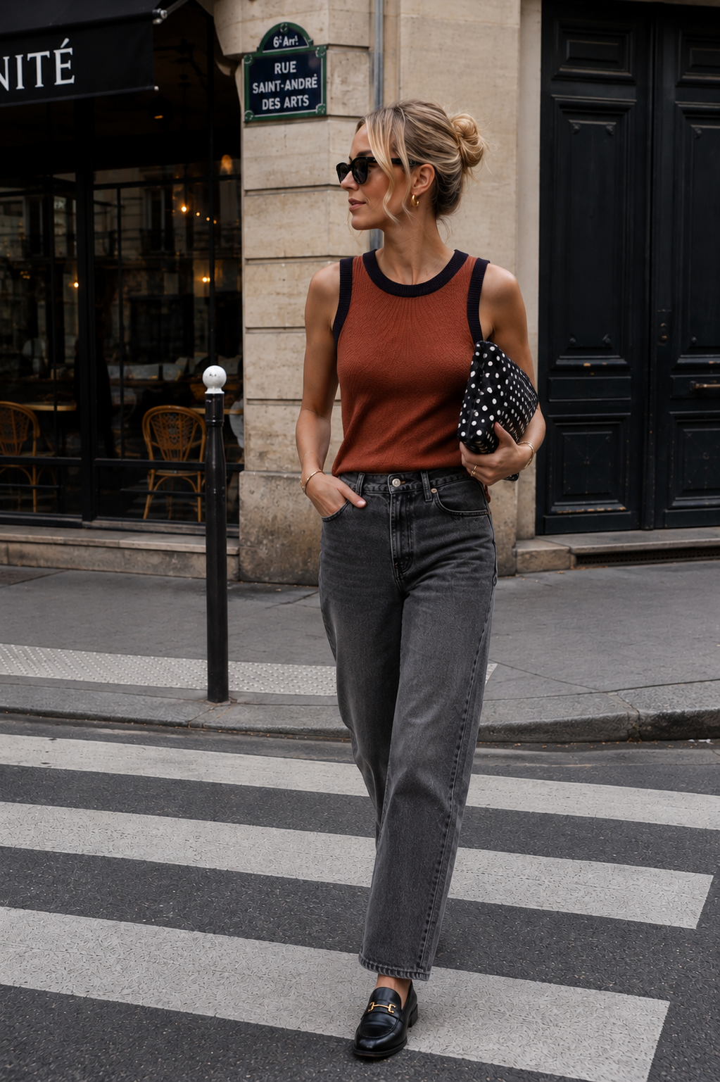Tee Shirt Dita - Terracota