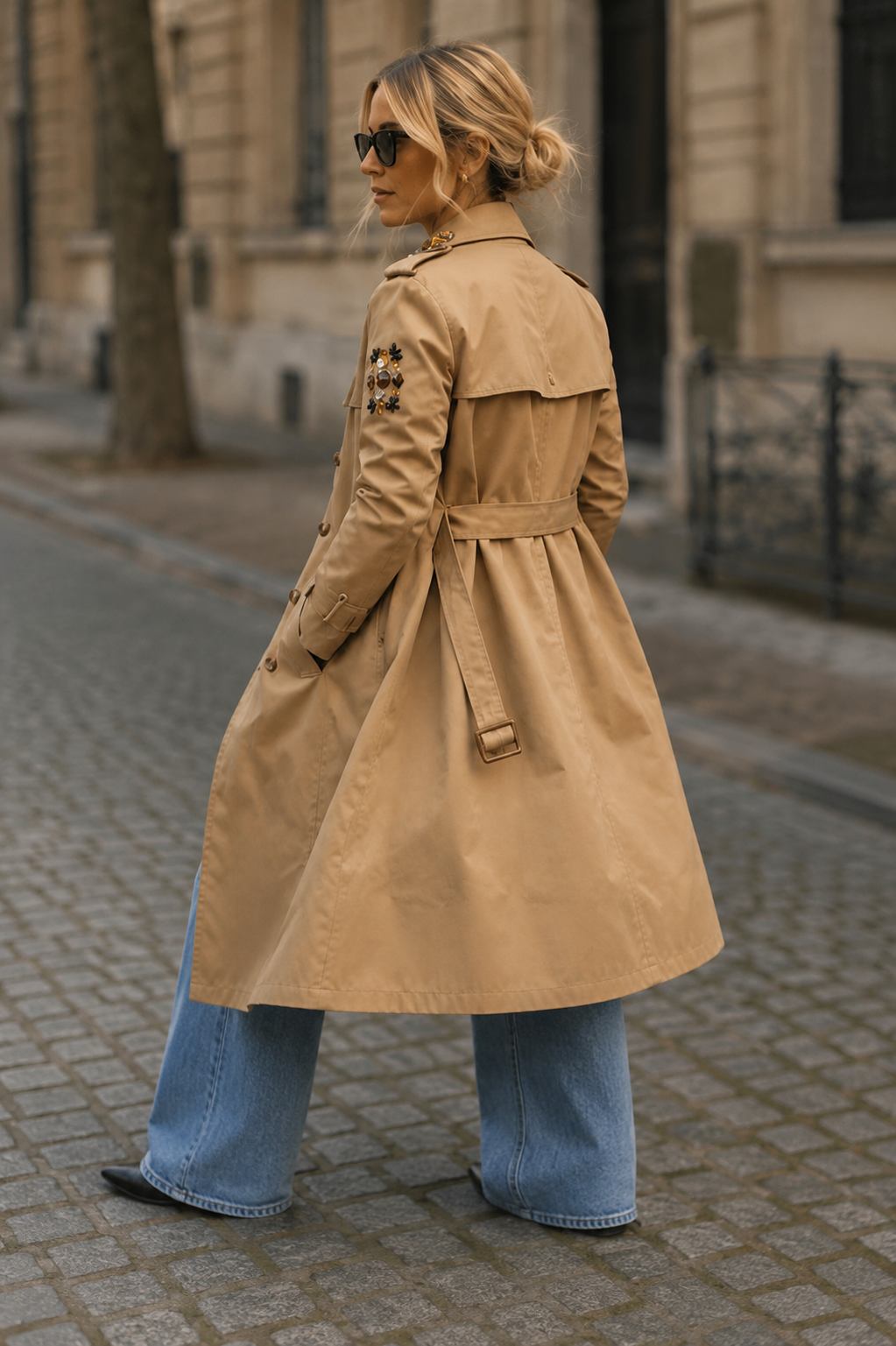 Trench Bijoux - Beige