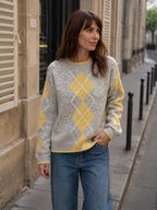 Pull Venise - Gris