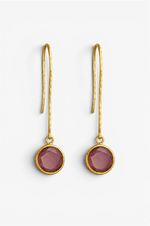 Boucles D'Oreilles Garnet