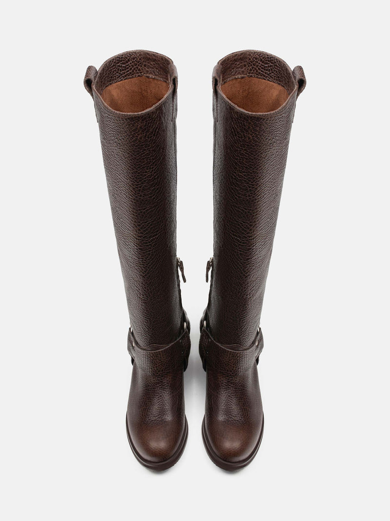 Bottes Biker Gang - Marron