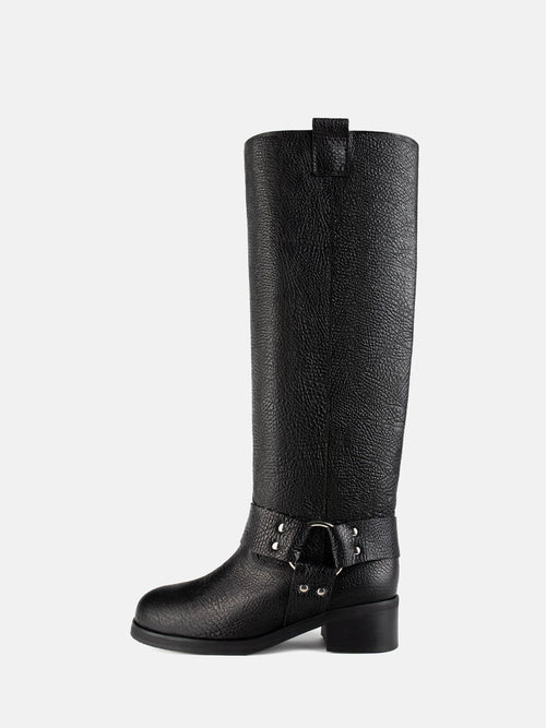 Bottes Biker Gang - Noir