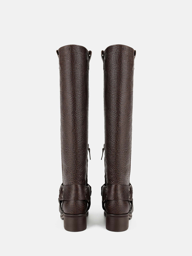 Bottes Biker Gang - Marron