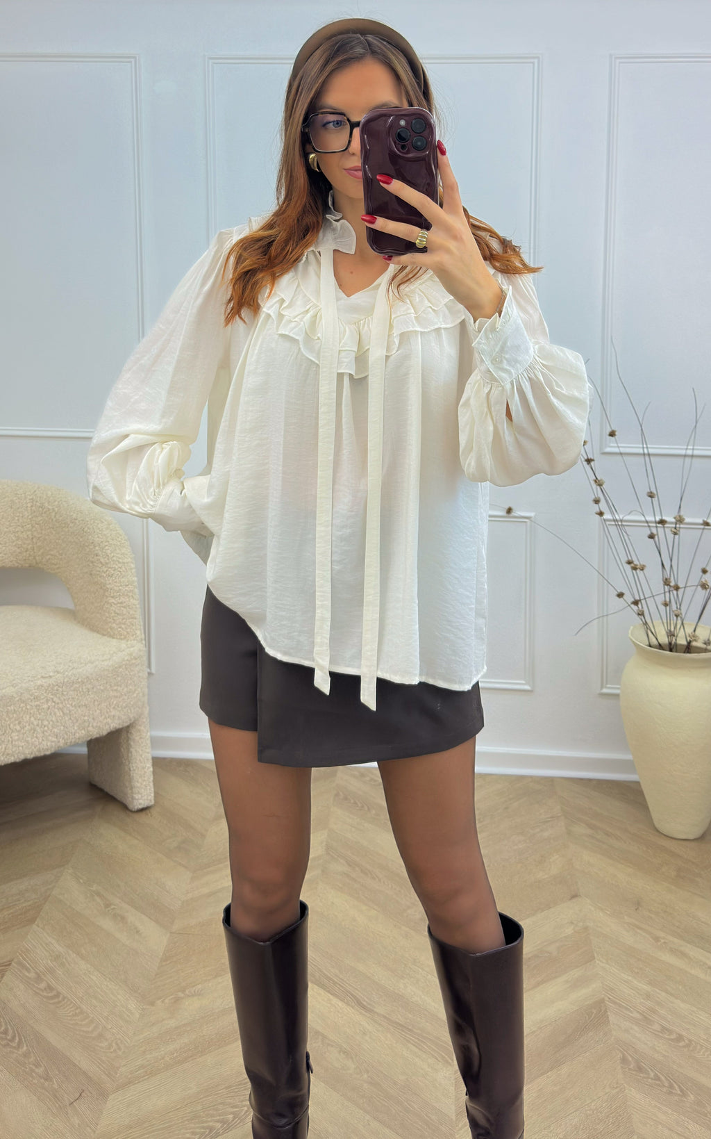 Balista Blouse - White