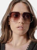 Lambda Sunglasses - Tea
