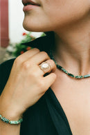 Le Collier Jaspe Verte