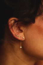 Pina Stud Earrings - Cultured Pearl