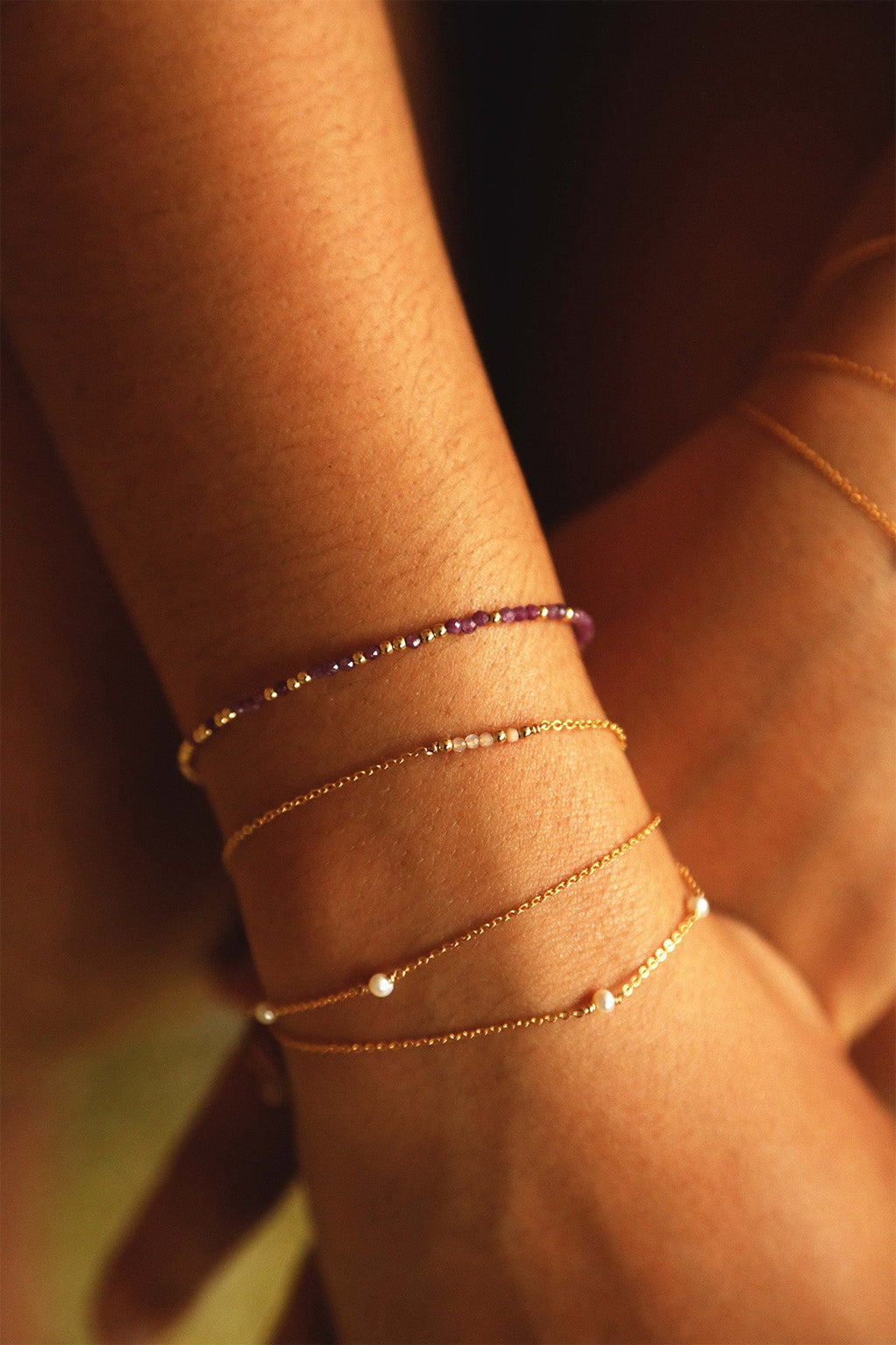 Armband Queen - Rubin