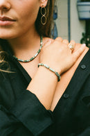 Pulsera de jaspe verde