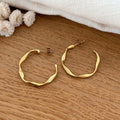 Pendientes aro "Alaia" acero 30mm-Pendientes-instants-plaisirs-Instants Plaisirs | Joyas