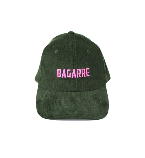 Casquette en velours bagarre