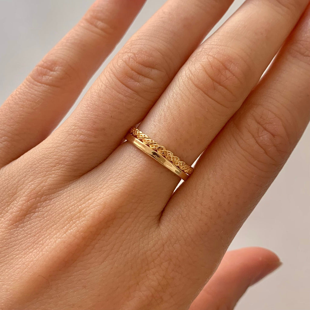 Bague Diane - Deux Anneaux