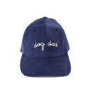 Casquette en velours dog dad