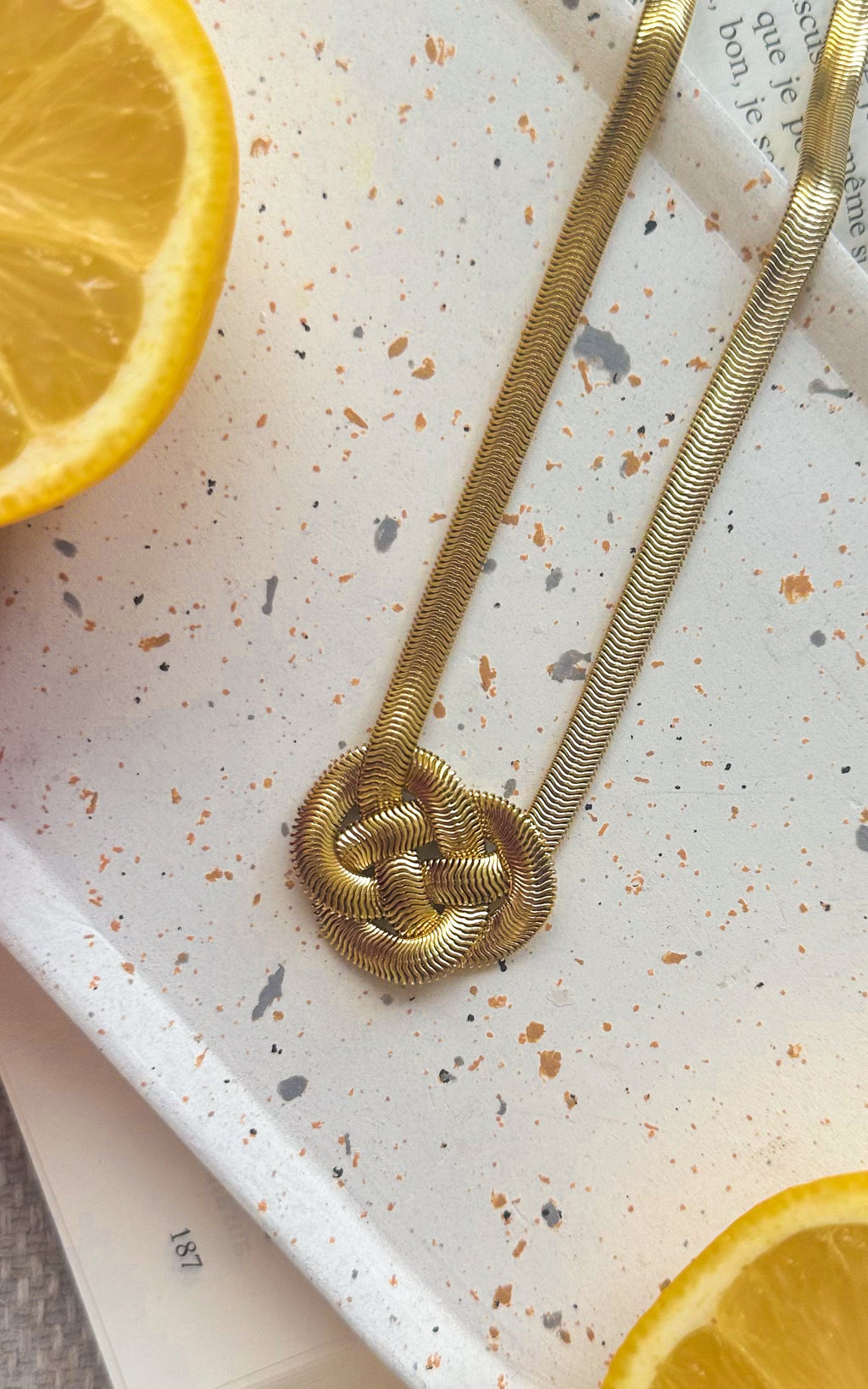 Collana Raffaella - Dorata