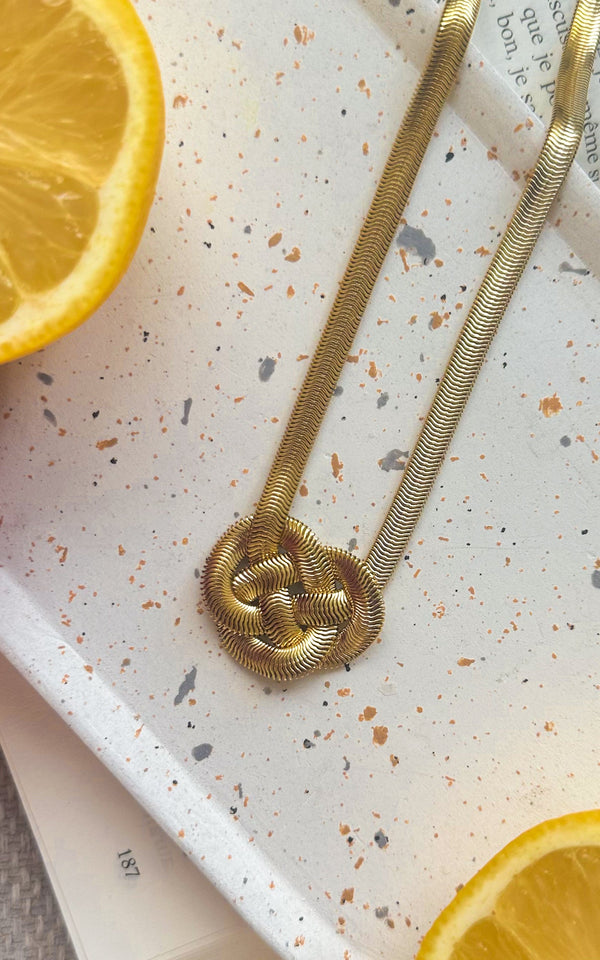 Raffaella Necklace - Gold