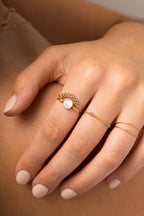Bague Double Éclat