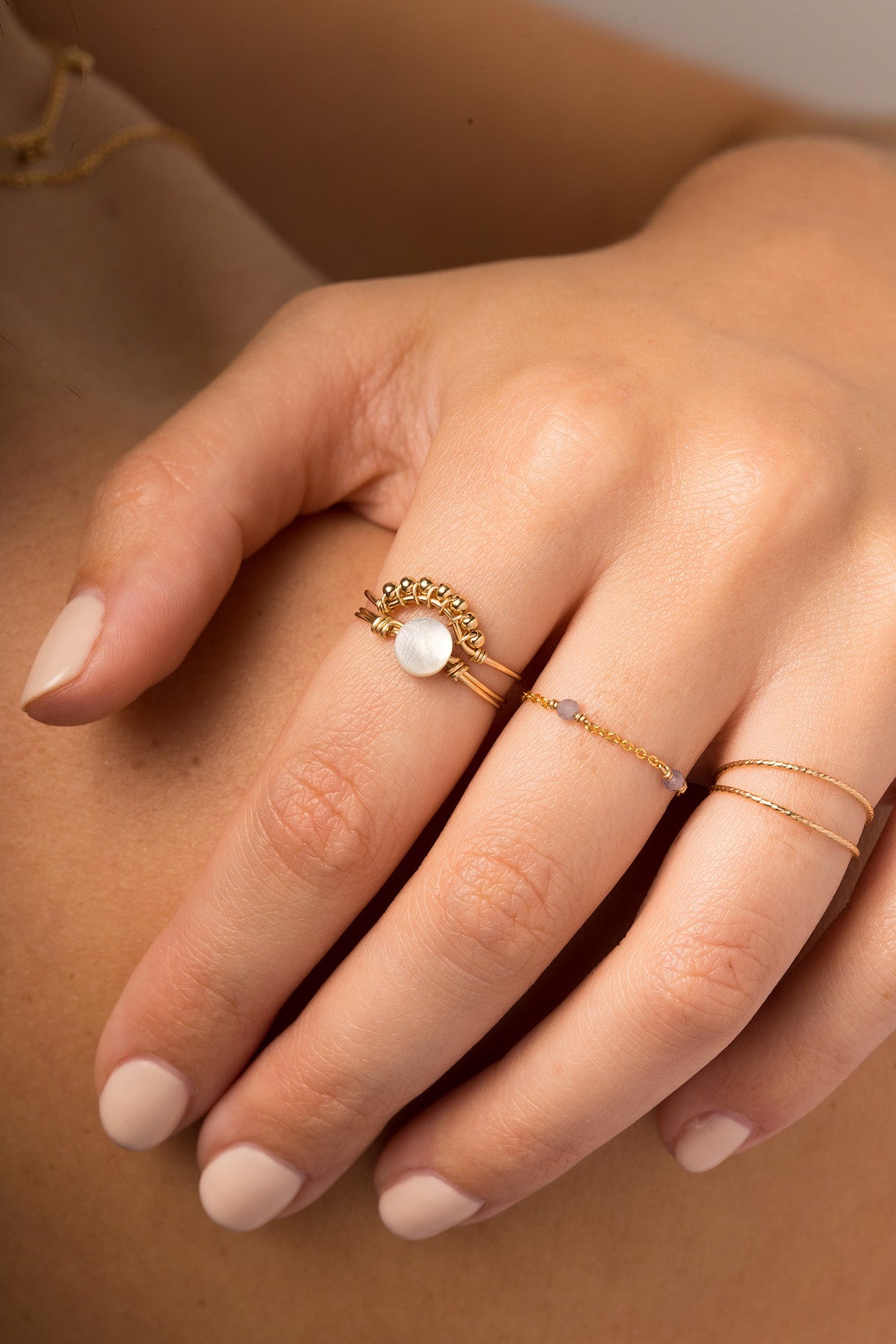 Bague Double Éclat