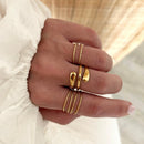 Anillo de acero “Gloria”