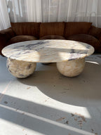 Mesa de Centro de Mármol Calacatta Viola