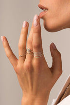 Bague Rosa - Argent