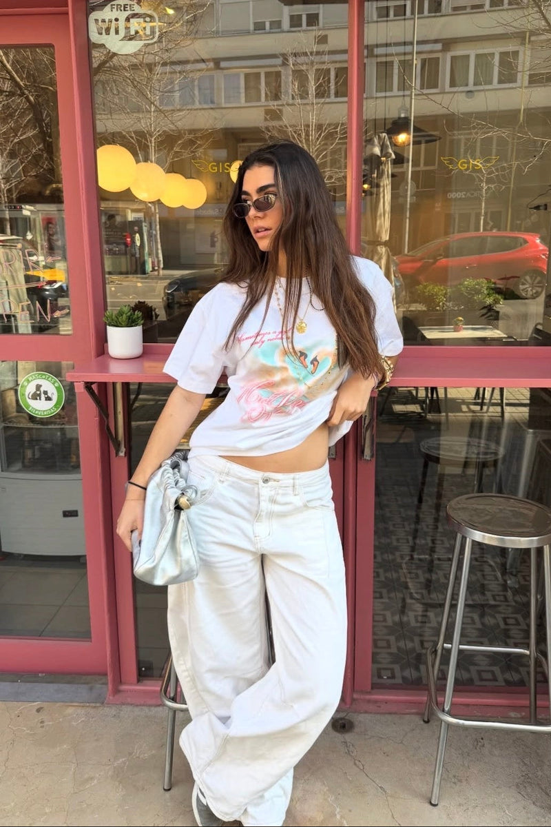 T-Shirt Hot White