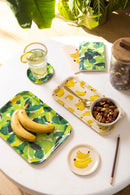 Carnet De Poche A6 Duo Beverly Hills Bananas Leaves