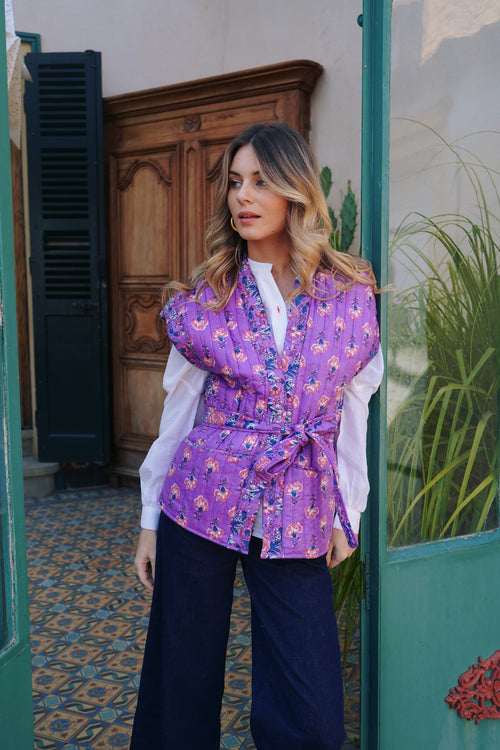 Chaqueta Hella Violeta