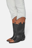 Bottes Night In Texas - Noir Et Marron