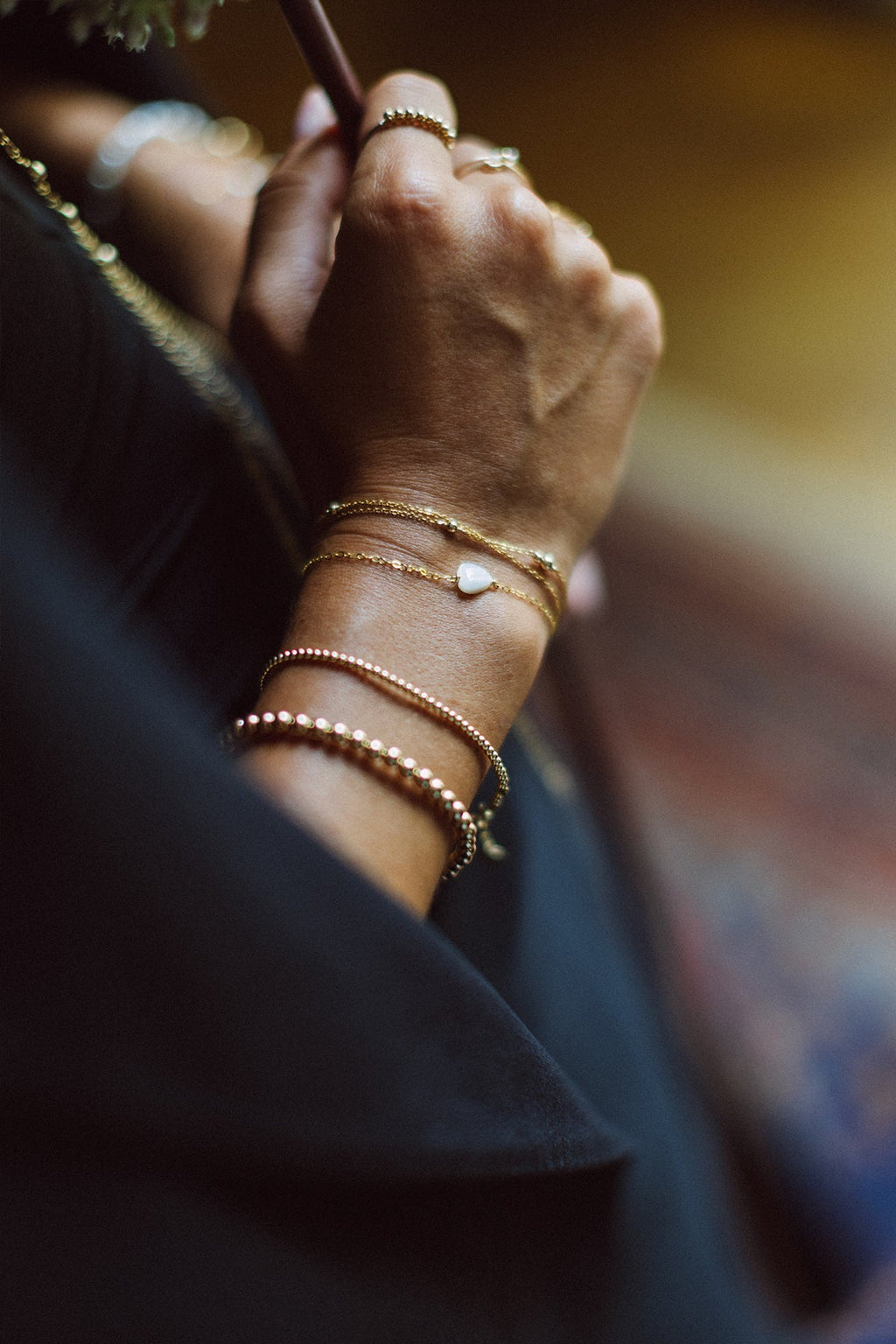 Bracelet Cœur - Nacre