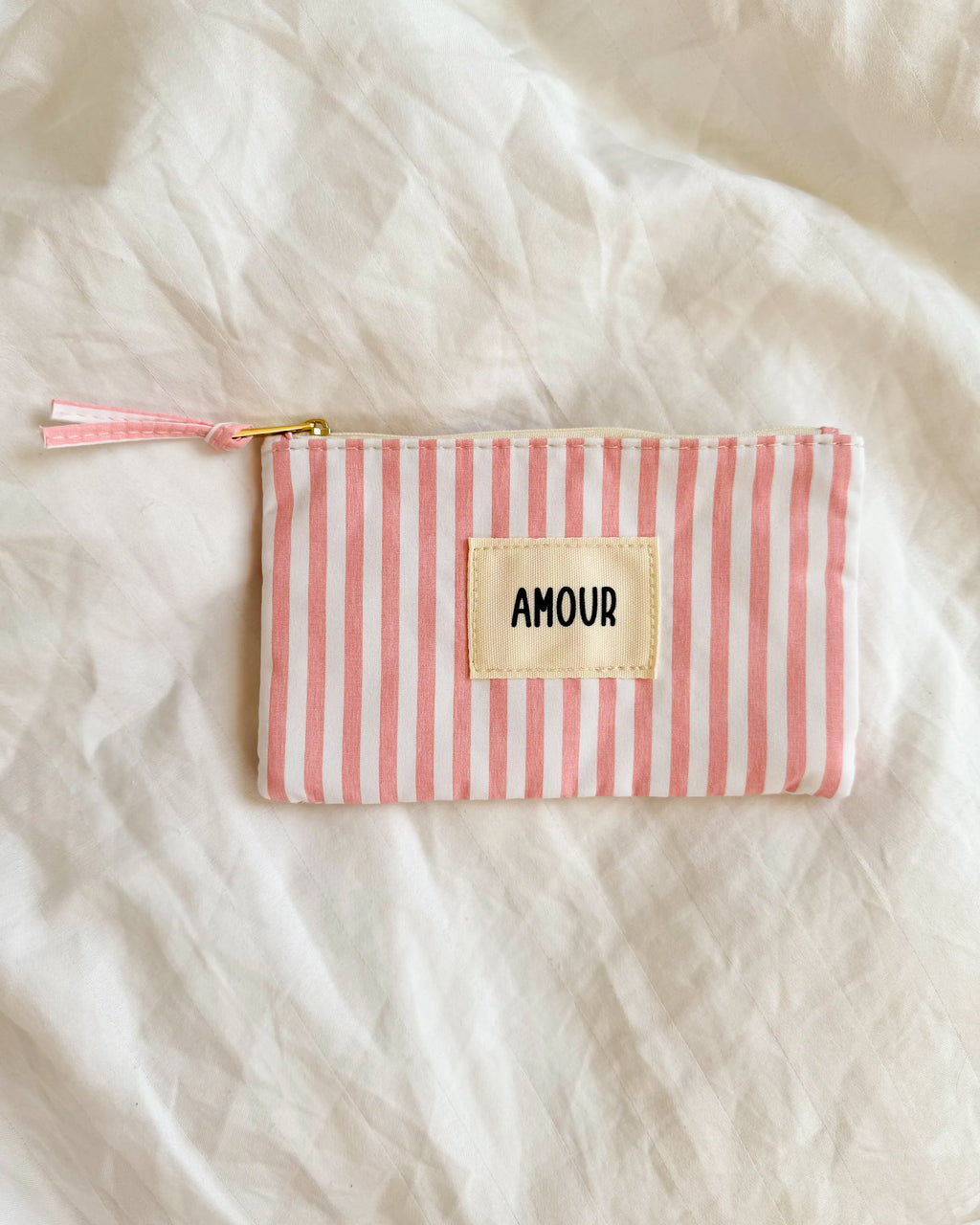 Bolsa de amor rosa