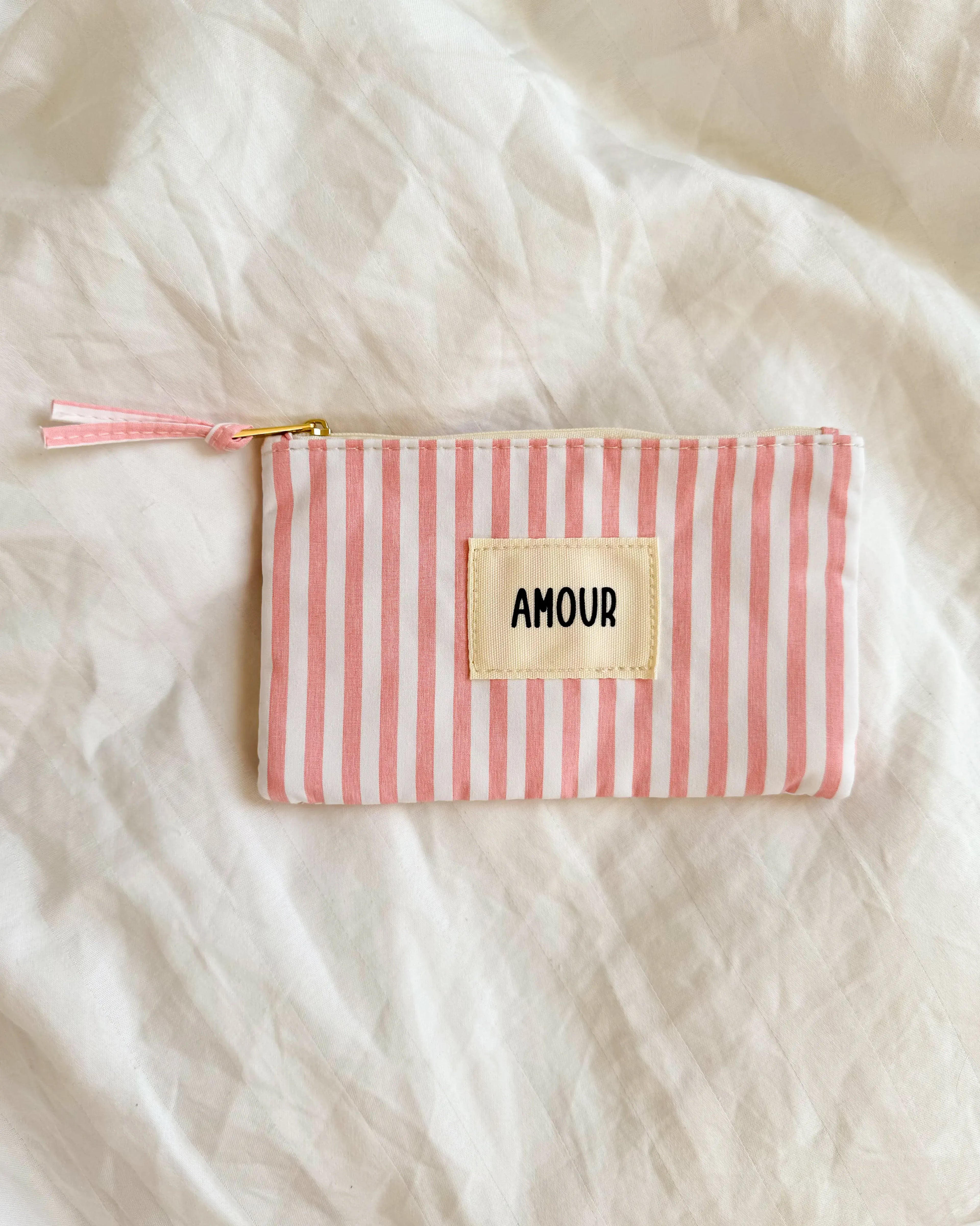 Bolsa de amor rosa