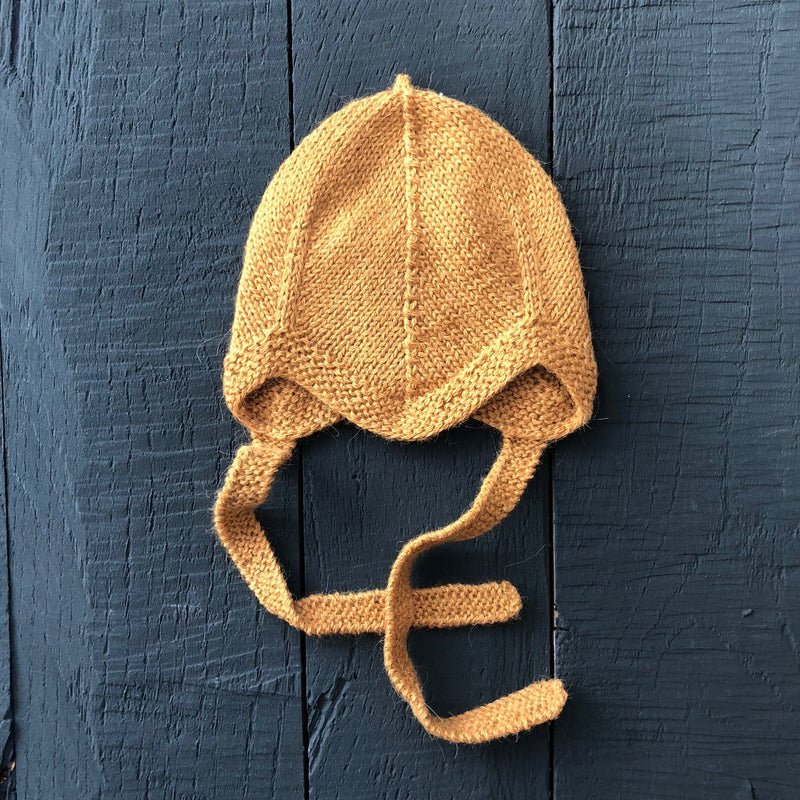 GORRO DE BABY ALPACA MOSTAZA MY ALPACA - Mi selección de Alpaca en amaetc.com, concept store eco amigable para niños
