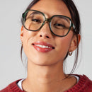 Lunettes Lumière Bleue Gigi - Vert - Mixte