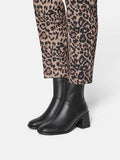 Stay Higher Ankle Boots - Black